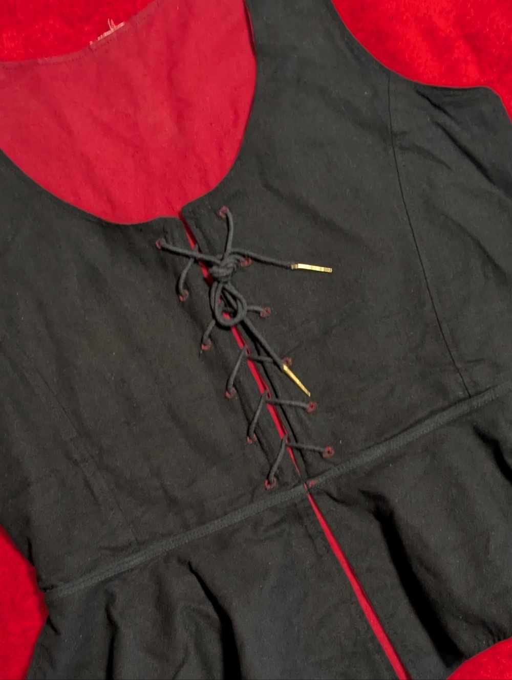 Plus Size Renaissance Bodice - Picture 2 of 3